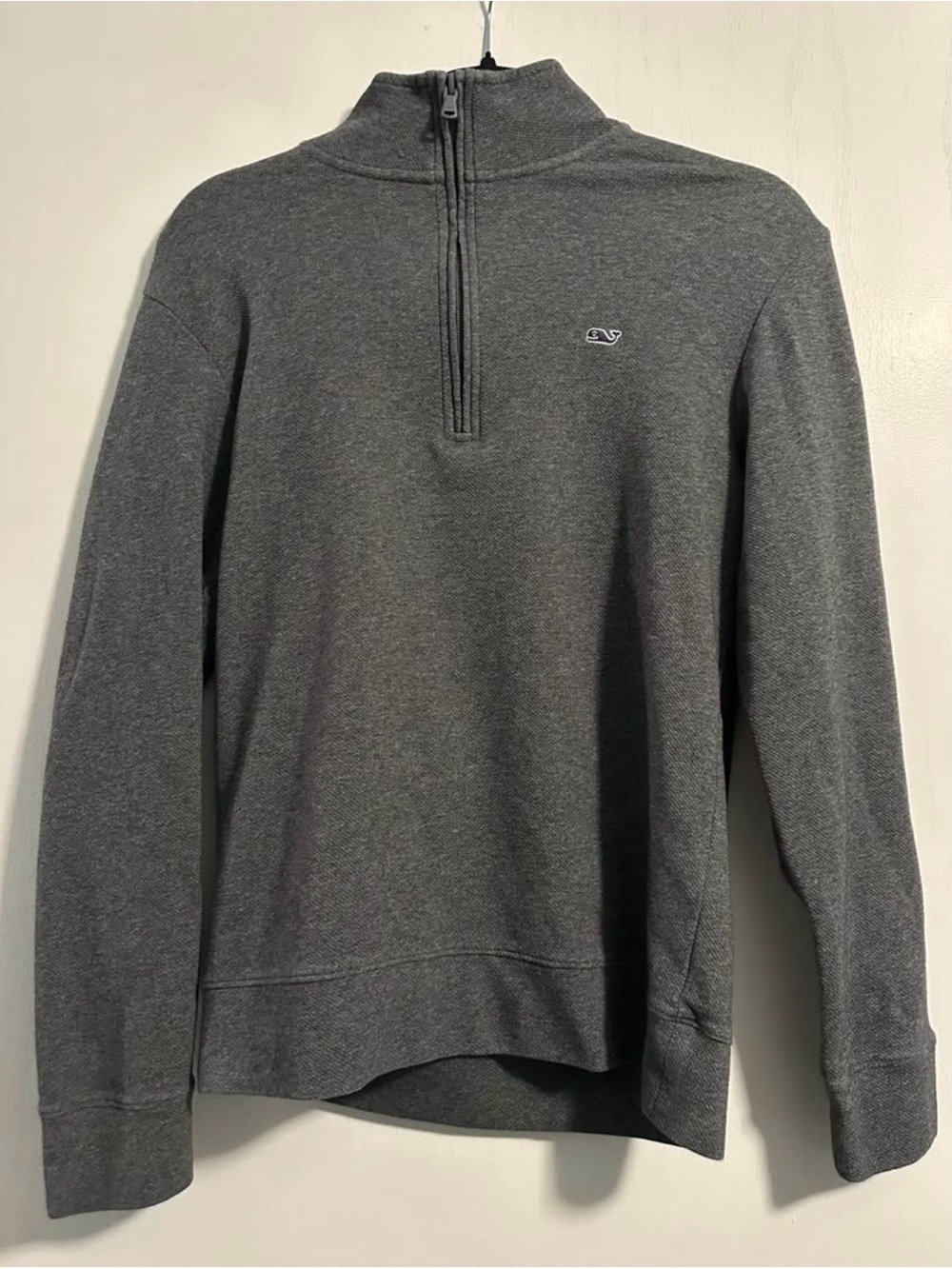 Vineyard Vines Men's Dark Gray Half-Zip Pullover